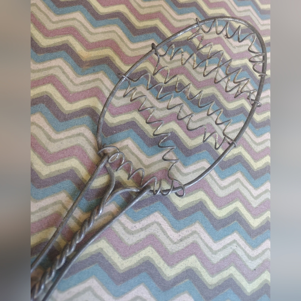 Antique Depression Era Wire Whisk/ Vintage Antique Unique Item! See Pics Etc....
